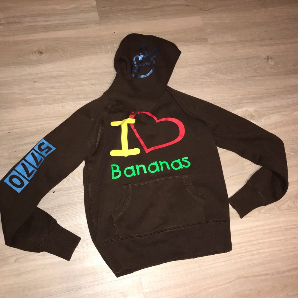 Bananas Cozy Hoody Pullover